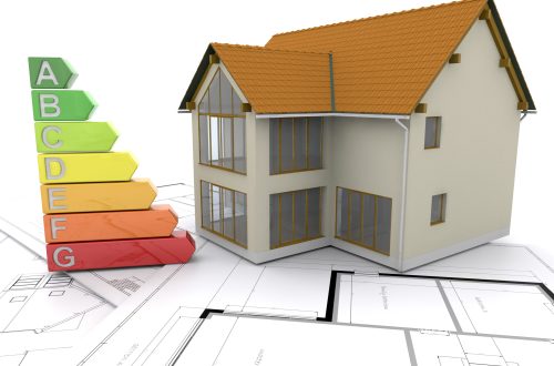 3D House with energy ratings